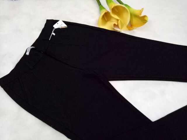 Quần dài nữ kaki cotton mềm mịn công sở dáng đẹp