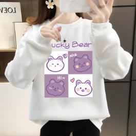 Áo tay dài cổ tròn thời trang thu đông cho nữ