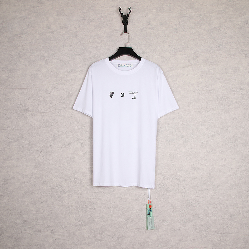 Áo thun ngắn tay phong cách Off White trẻ trung cho nam nữ 1209