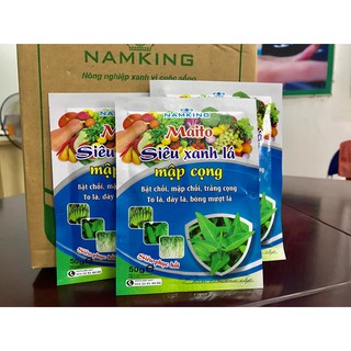 Phân bón maito siêu xanh lá, mập cọng, to lá, dày lá