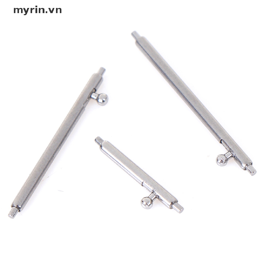 Set 10 Thanh Lò Xo Bằng Thép Không Gỉ 12~24mm Chuyên Dụng Cho Đồng Hồ Đeo Tay