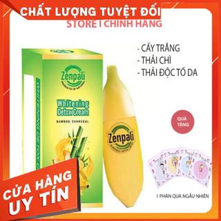 Sale Chuối Cấy Trắng Zenpali, Chuối Giảm Thâm, Chuối Thải Chì Zenbali Whitening Detox Cream 30gr PTS