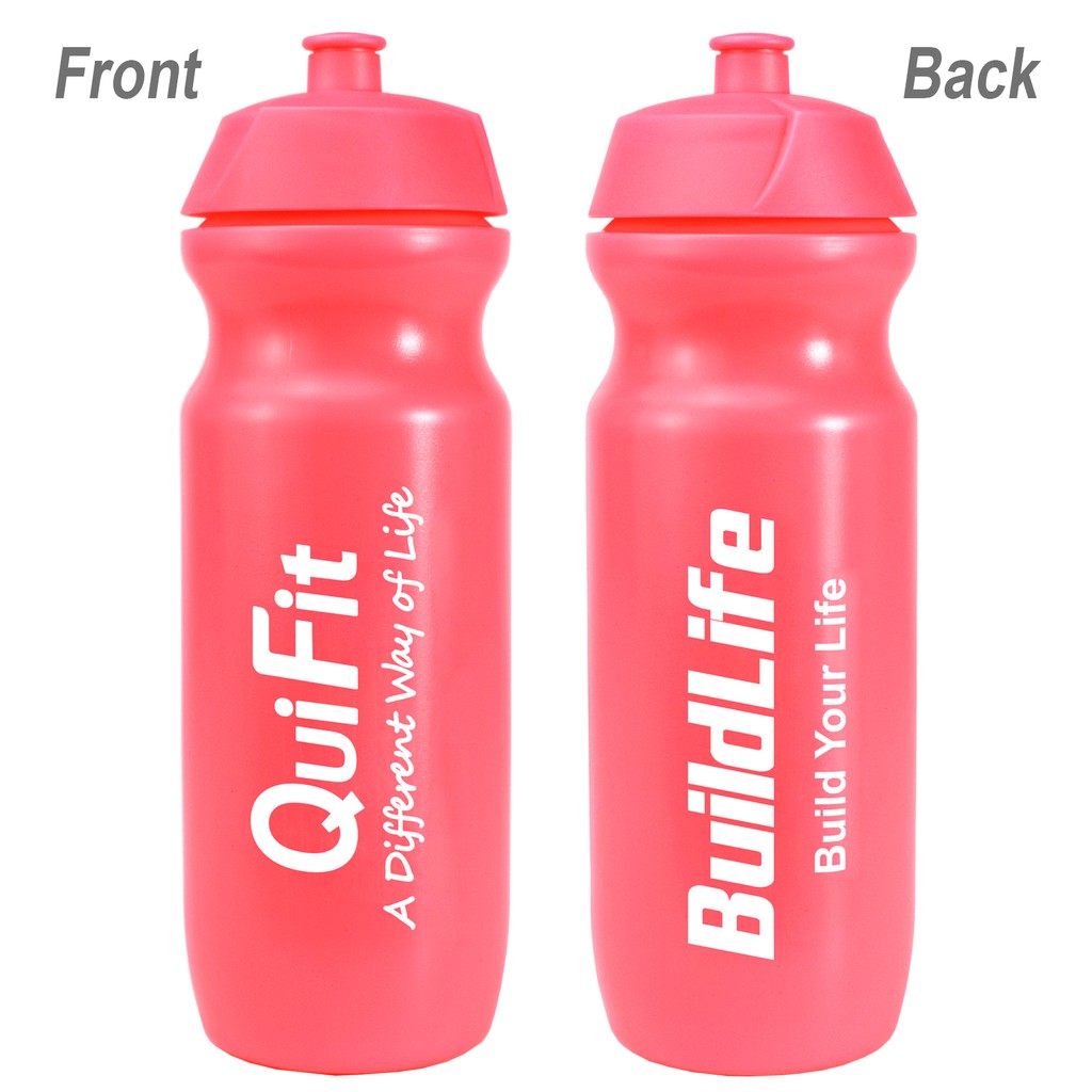 QuiFIt 750ML Bình nước thể tích phong cách thể thao chăm sóc sức khỏe