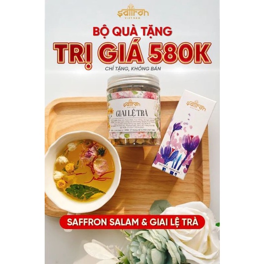 Nhụy hoa nghệ tây - saffron Salam 3gr ( mua 1 tặng 2 )