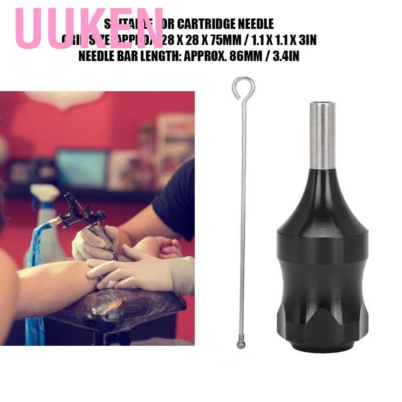 Tay Cầm Kèm Cần Kim Xăm Hợp Nhôm 28mm Chất Lượng Cao CHo Máy