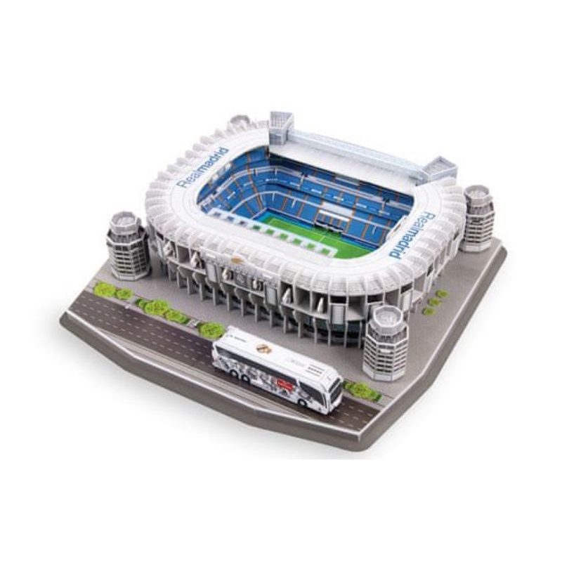 Mô hình sân vận động bóng đá SVĐ Old Trafford,Nou Camp,Stamford Bridge,Milan đồ chơi lắp ghép bóng đá giấy 3D độc đáo