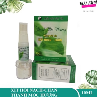 Xịt Hôi Nách Hôi Chân 10ml thanh moc huong , xịt khử mùi nam thanh môc hương xịt khử mùi hôi nách