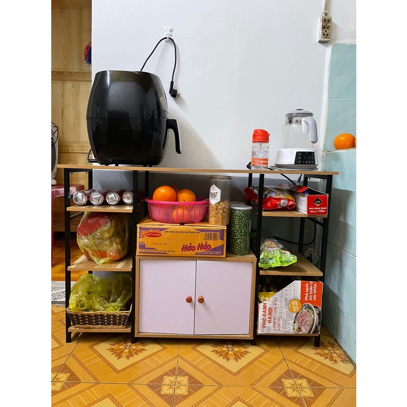 🚫𝐌IỄN SHIP+HD LẮP ĐẶT🚫 Kệ Lò Vi Sóng Kệ Lò Nướng Kệ Để Đồ Nhà Bếp Đa Năng