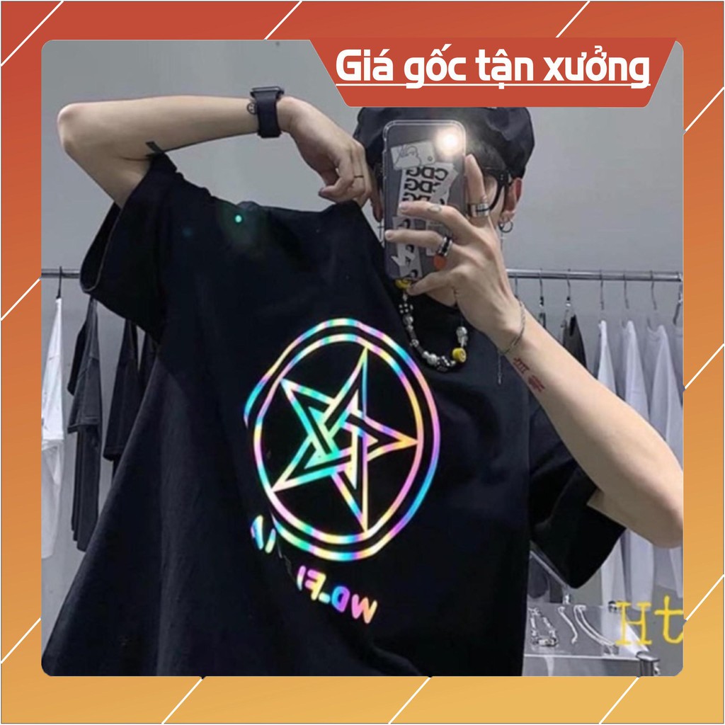Áo phản quang ngôi sao có chữ HT12