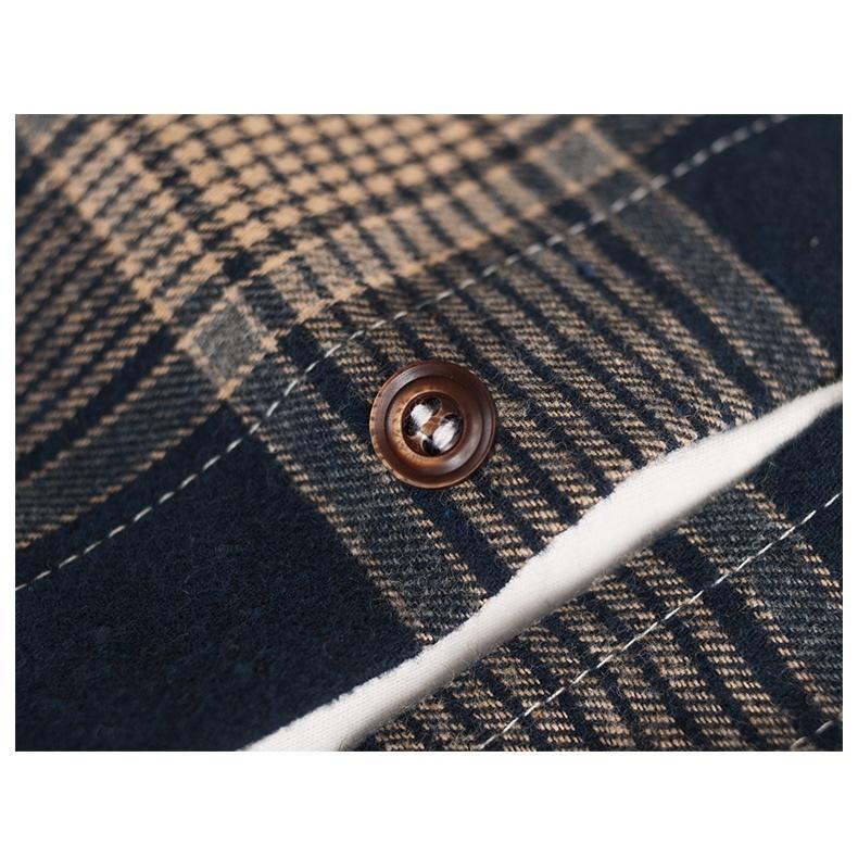 Áo Sơ Mi Caro Tay Dài Phong Cách Hàn Quốc Thời Trang Cho Nam 12 Mùa Xuân