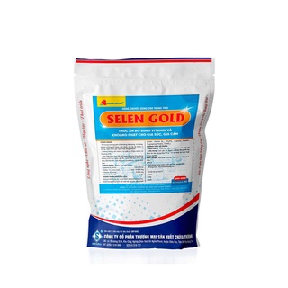 Selen Gold vàng lông, vàng da, siêu mọc lông cho gà gói 100g