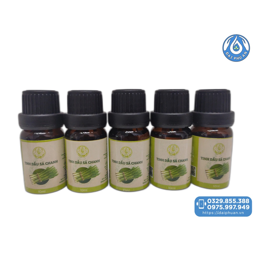 [CHÍNH HÃNG] Tinh dầu Sả Chanh nguyên chất Đại Phú An chai 10ml