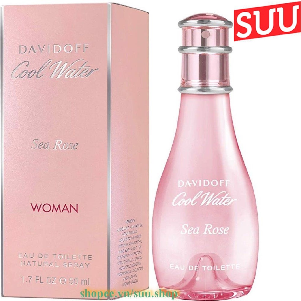 Nước Hoa Nữ 100Ml DaviDoff Cool Water Sea Rose Women chính hãng