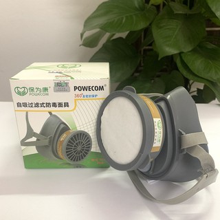 Mặt nạ phòng độc powecom 3600, mặt nạ chống độc 3600