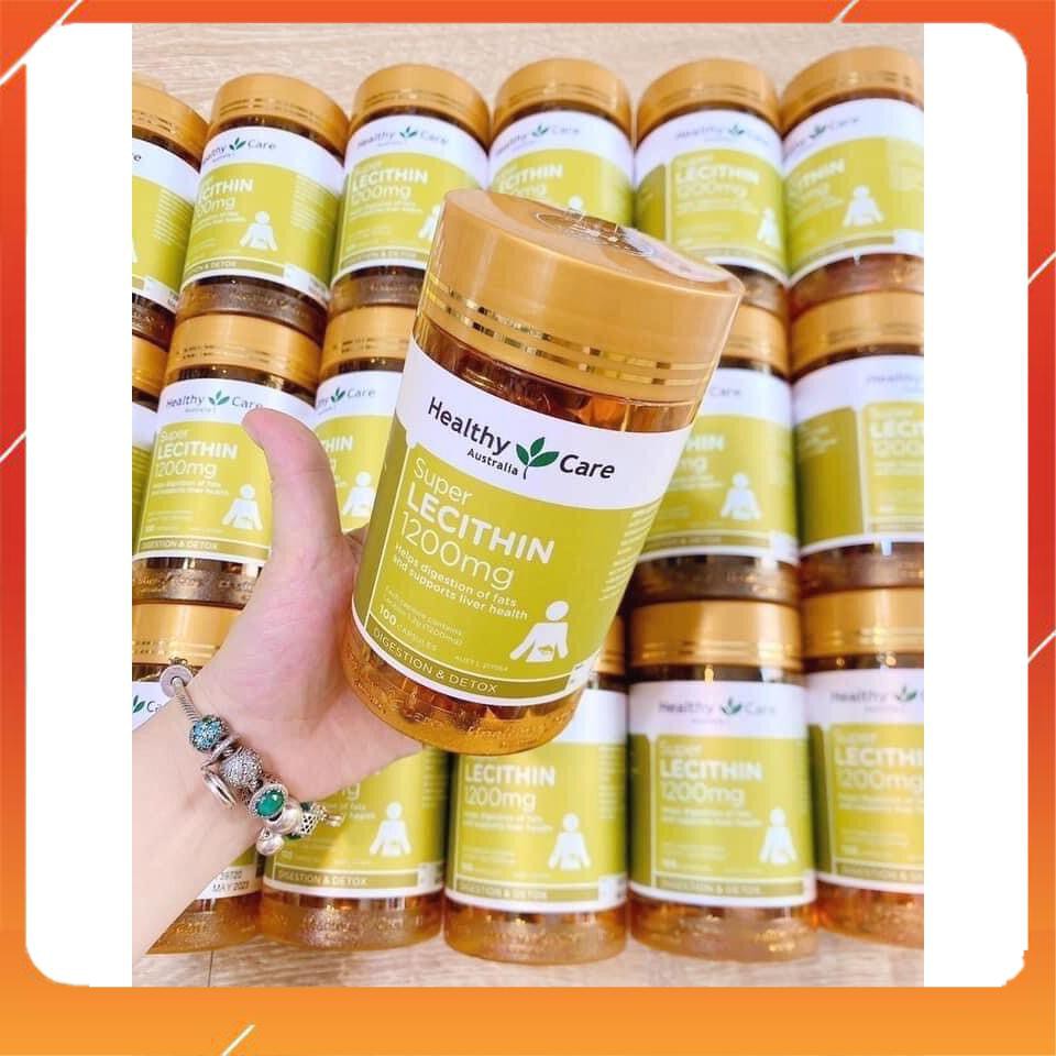 Mầm đậu nành Healthy Care[ BẢN SHOP MALL] mẫu mới nhất, chuẩn nội địa úc 100 viên