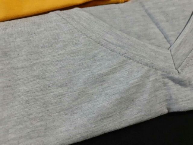 Áo Croptop fom rộng cổ tim cotton