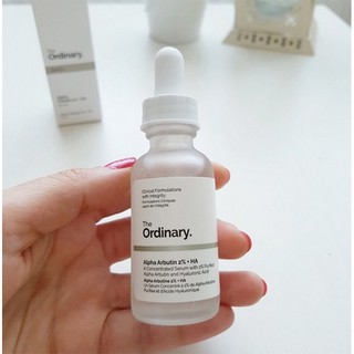 Tinh chất dưỡng trắng da the ordinary alpha arbutin 2% + ha