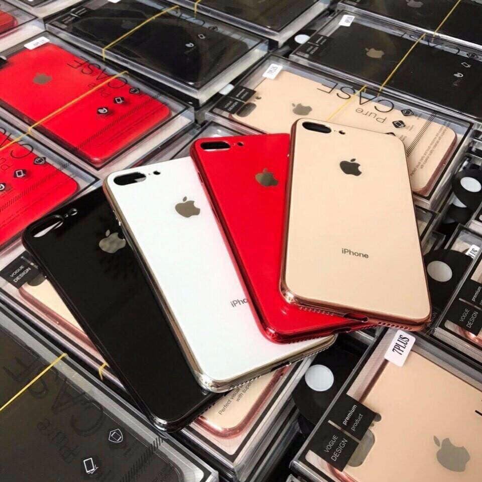 [SOJU10K GIẢM 10K][SIÊU HOT]ỐP KÍNH CƯỜNG LỰC VIỀN DẺO TĨNH ĐIỆN CHO IP6/6S/6PLUS/IP7/7PLUS/IP8/8PLUS/IPX/XS/XR/XSMAX
