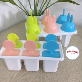 Bộ 4 Khuôn Làm Kem Que Việt Nhật Bằng Nhựa Cao Cấp