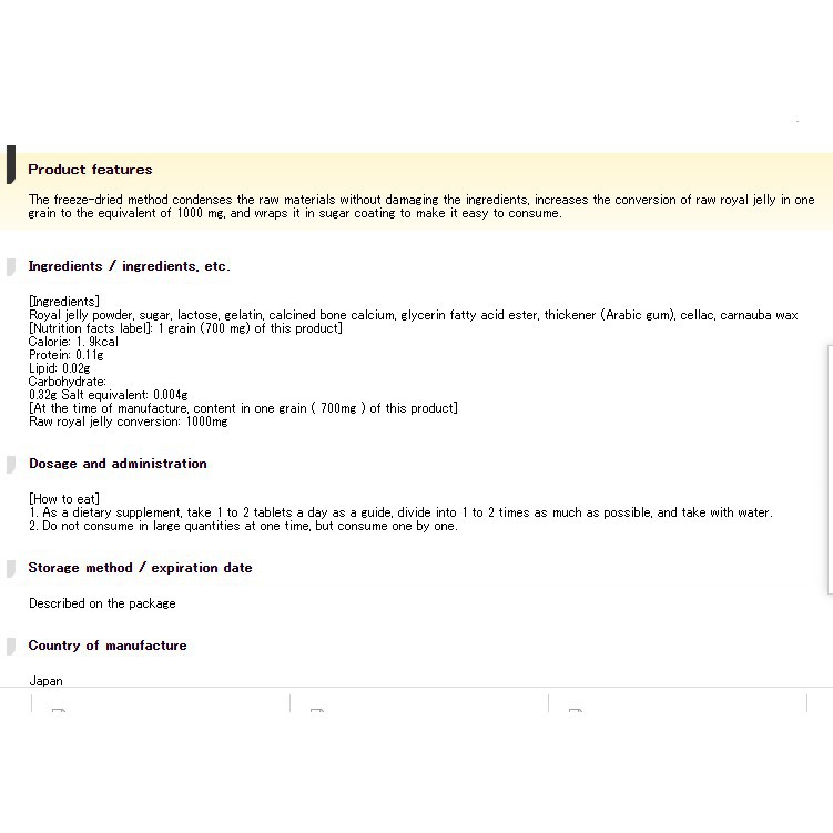 Keo ong Propolis royal jelly của Orihiro Nhật Bản hỗ trợ sức khỏe hàng ngày