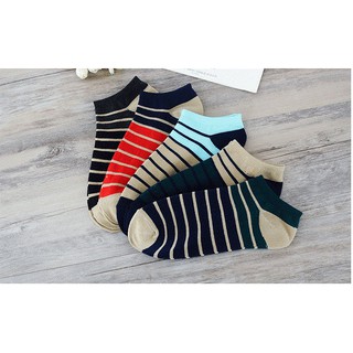 Combo 5 đôi vớ sọc hàn quốc