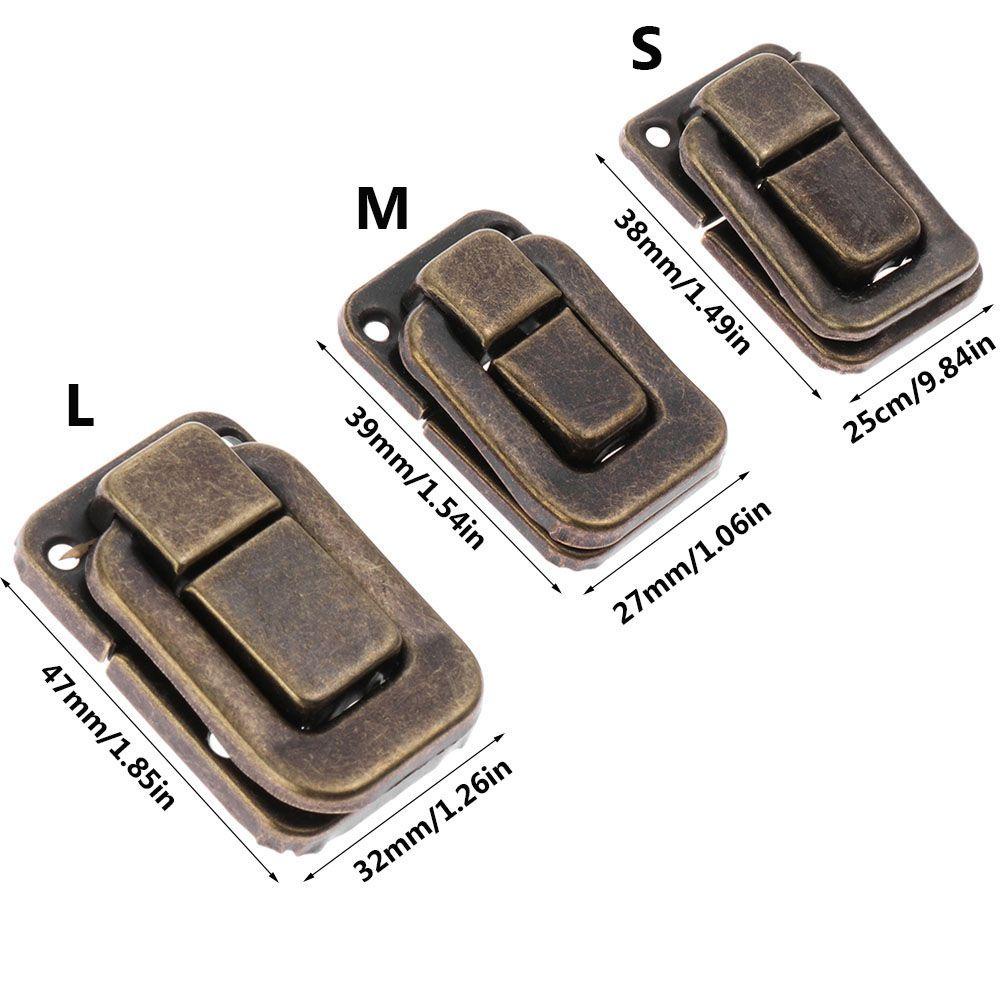 MIHAN1 Set 2 Hộp Đựng Trang Sức Bằng Hợp Kim Kẽm Phong Cách Vintage
