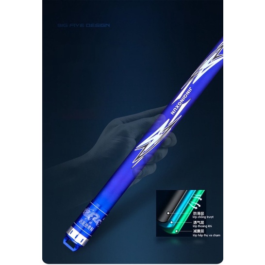 Cần tay Chiến Thần Chung Cực 8H phân bổ lực 19 chất liệu carbon phôi dày ( tăng ngọn phụ)