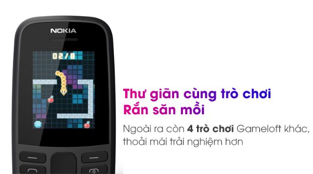 Điện thoại Nokia 105 - 2 sim 2019 hàng chính hãng | BigBuy360 - bigbuy360.vn