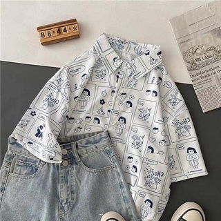 áo sơ mi hoạ tiết có bigsize