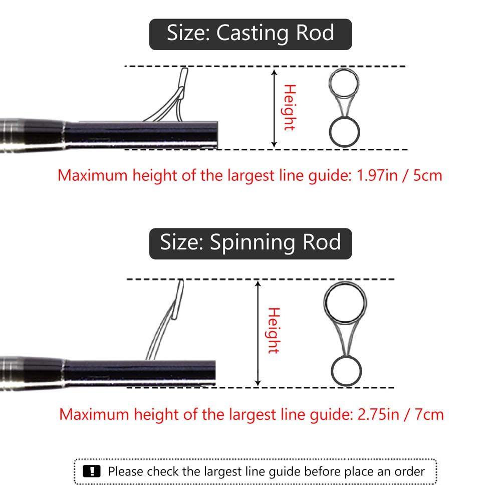 Vỏ Lưới Bảo Vệ Cần Câu Cá 7-1 / 2ft