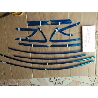 Bộ ốp nẹp viền chân kính & cong kính các dòng xe cao cấp