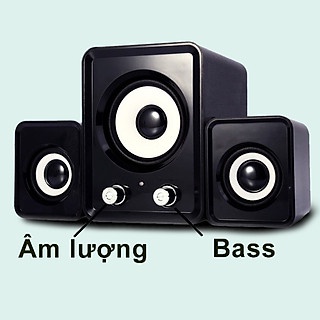 Loa máy tính Ofnote O3 FT - 202 kết nối usb có dây, loa để bàn tiện dụng lọc âm chuẩn, âm thanh sống động, vang xa