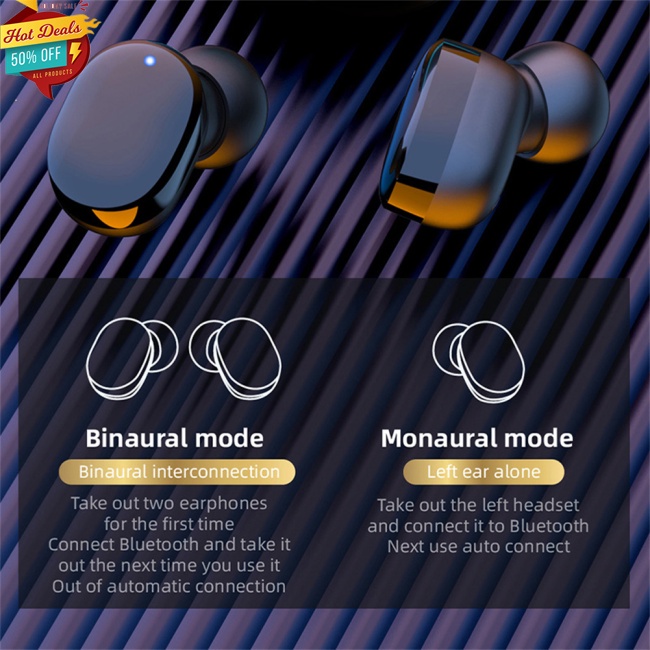 Tai Nghe Chơi Game Không Dây Tws G9s 5.1 Chống Ồn Tương Thích Với Điện Thoại Xiaomi Iphone