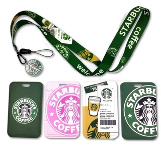 Dây đeo thẻ tên Starbucks