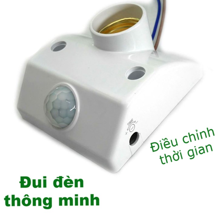 Đui đèn cảm ứng chuyển động tự sáng đèn khi có người đến gần ZL82