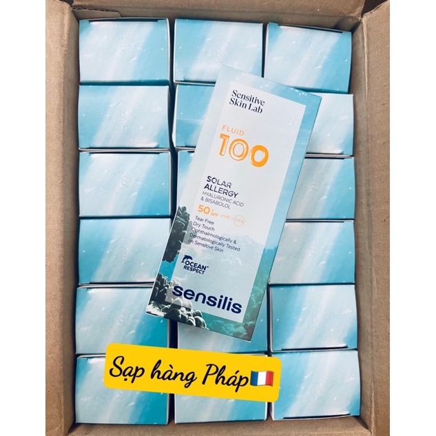 Kem chống nắng Sensilis Fotoprotector Fluid 100 Solar Allergy