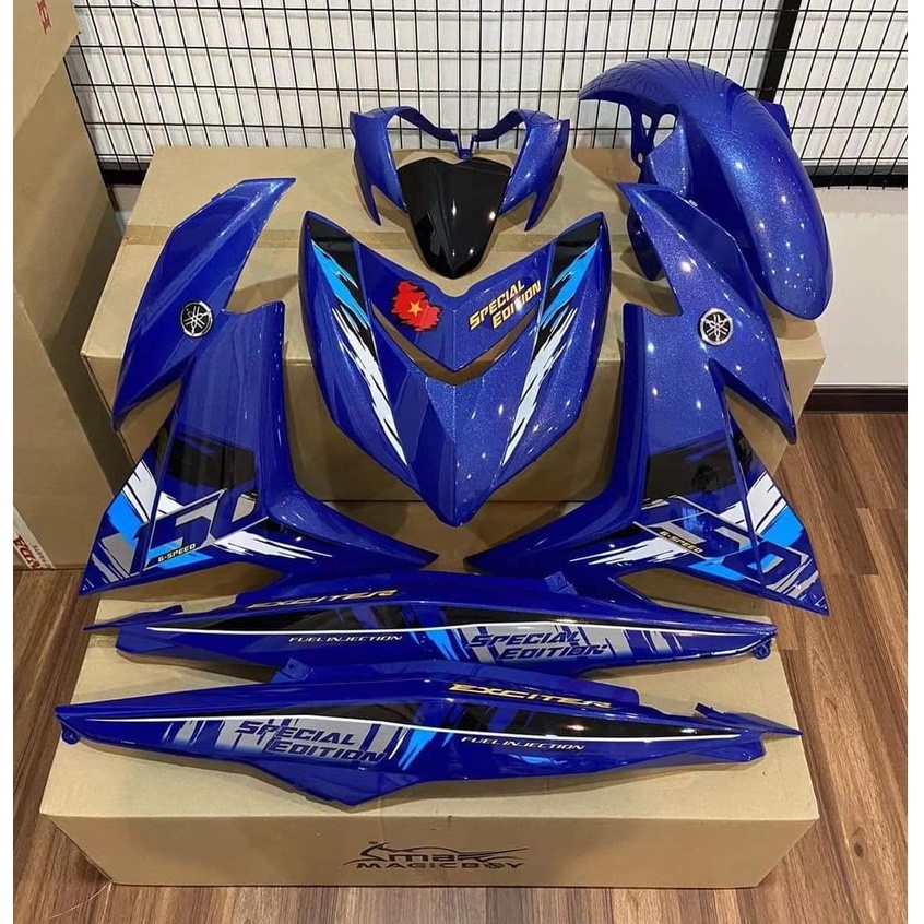 Tem Rời Exciter 150 Special Edition Xanh Gp
