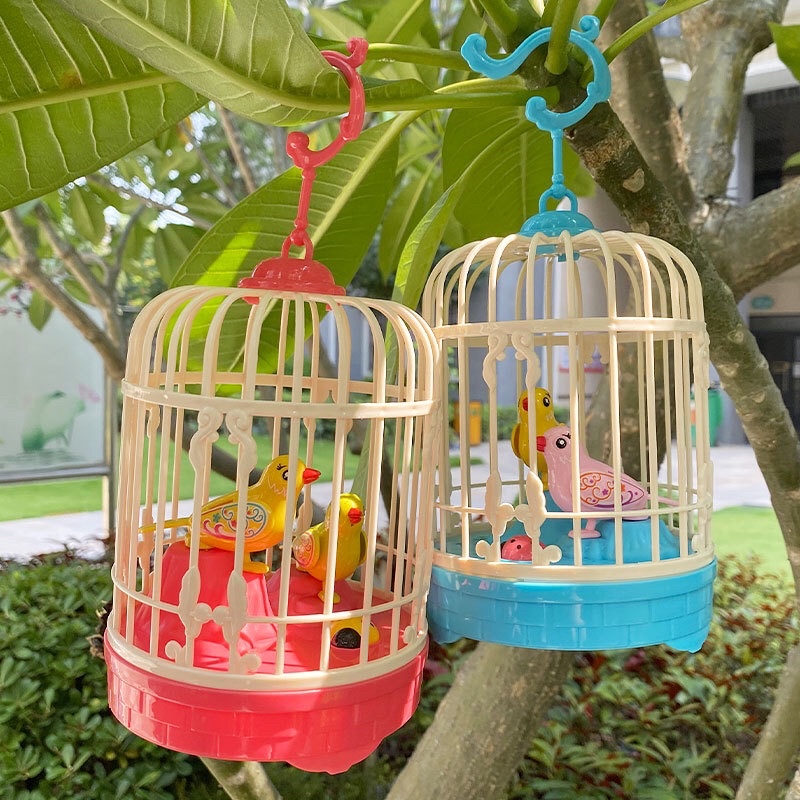 Đồ chơi lồng chim phát nhạc- đồ chơi lắp pin hàng đẹp- lồng chim cho bé