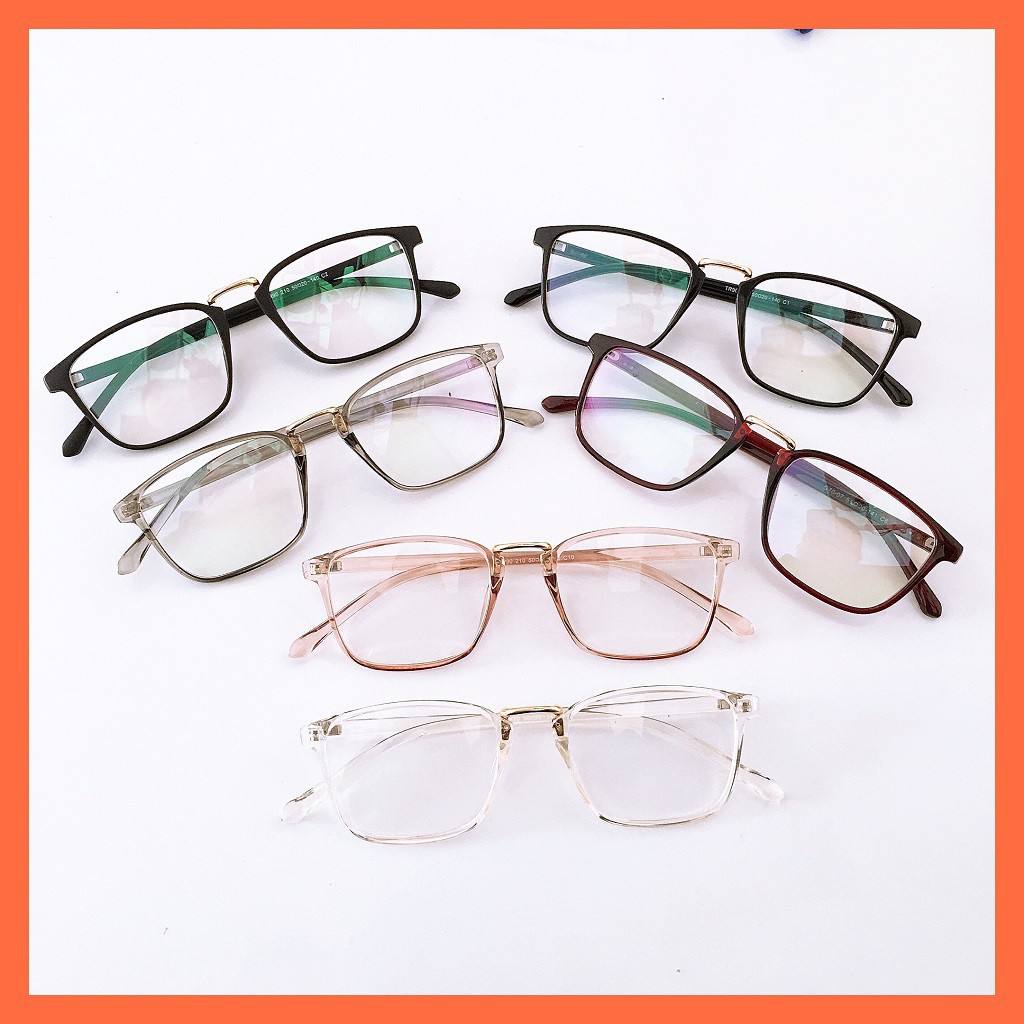 [Gía siêu rẻ] Gọng kính vuông 210 + nhận cắt mắt cận, viễn, loạn