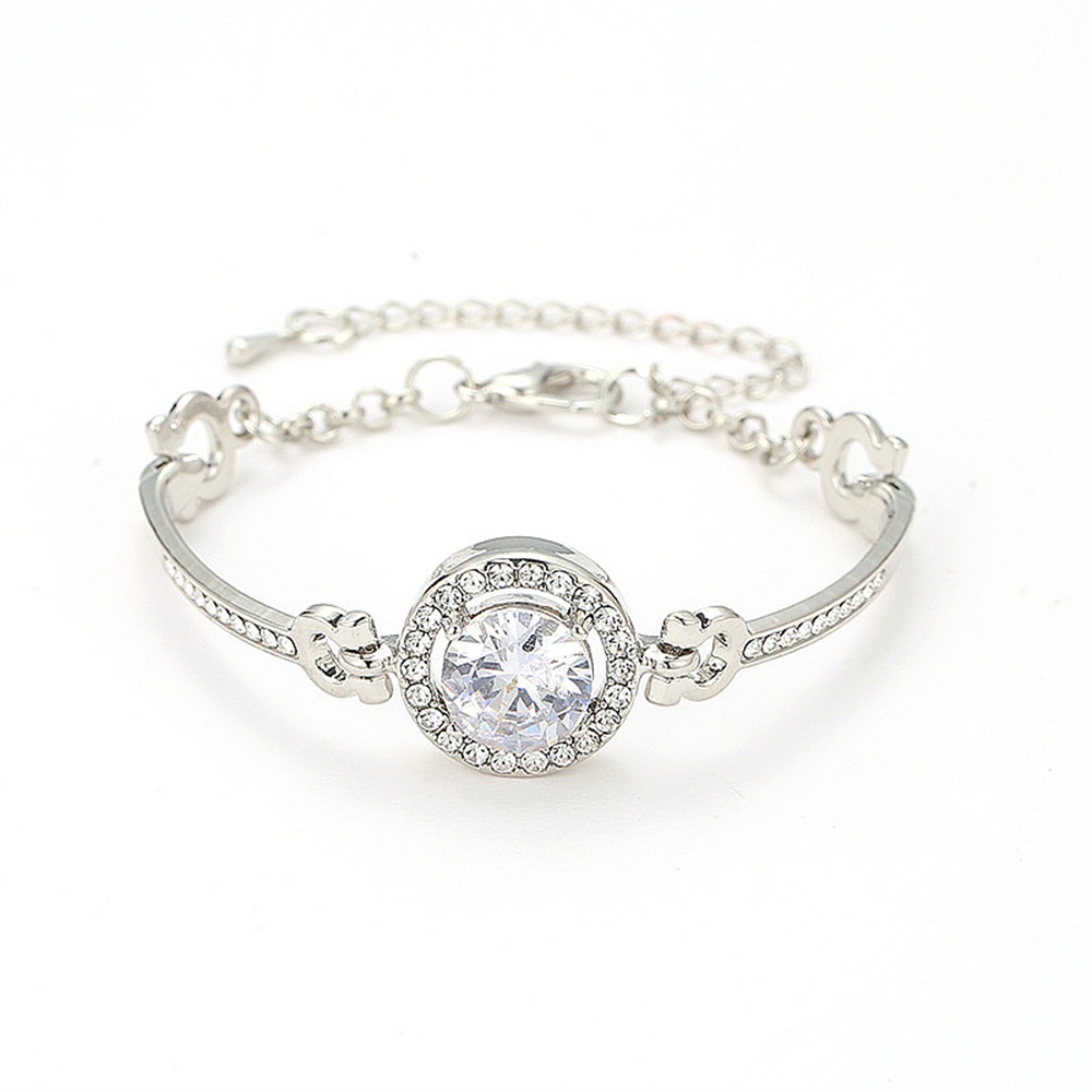 Vòng Tay Đính Đá Zircon Thời Trang Cho Nữ