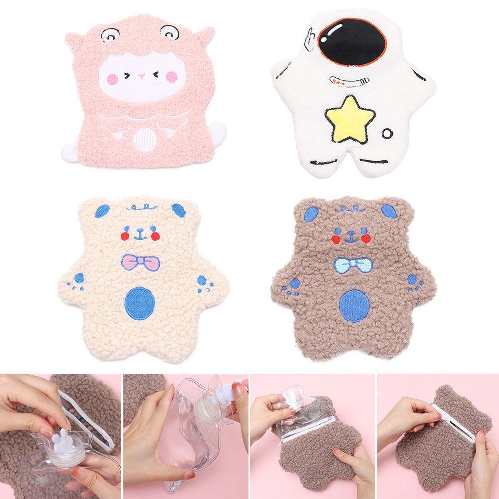 GOGOUP Túi Đựng Nước Nóng Giữ Ấm Tay Mùa Đông Bằng Vải Cashmere Dày