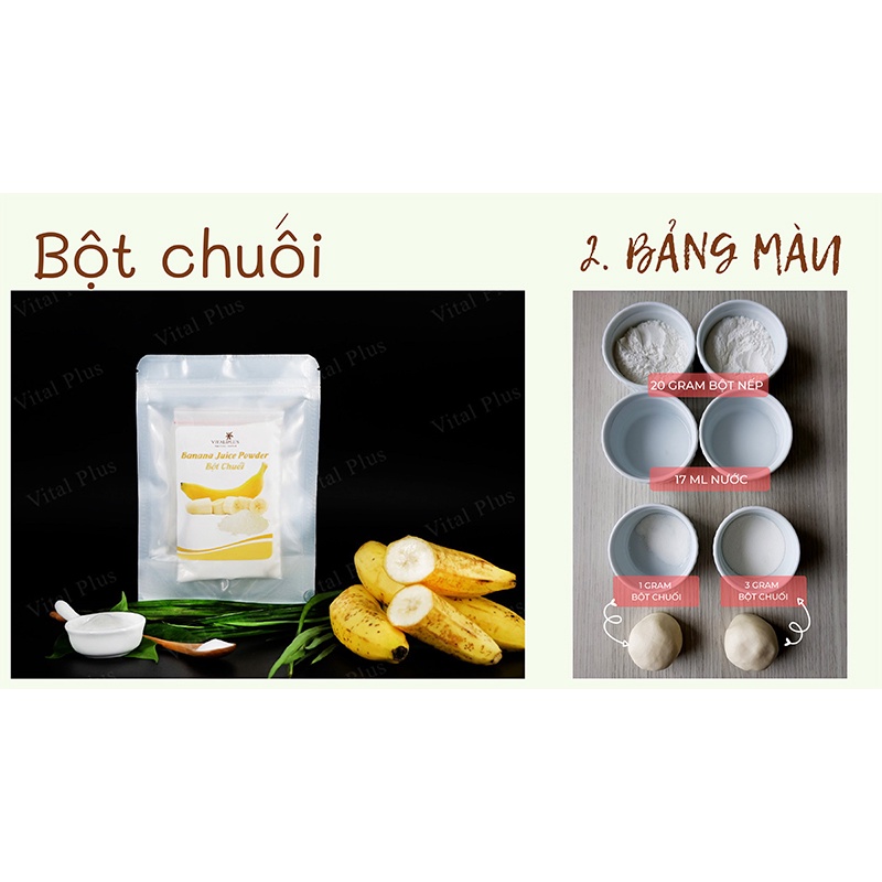 - Bột trái cây - Bột Chuối - Banana Juice Powder - Shop Nhà Anise - Vital Plus