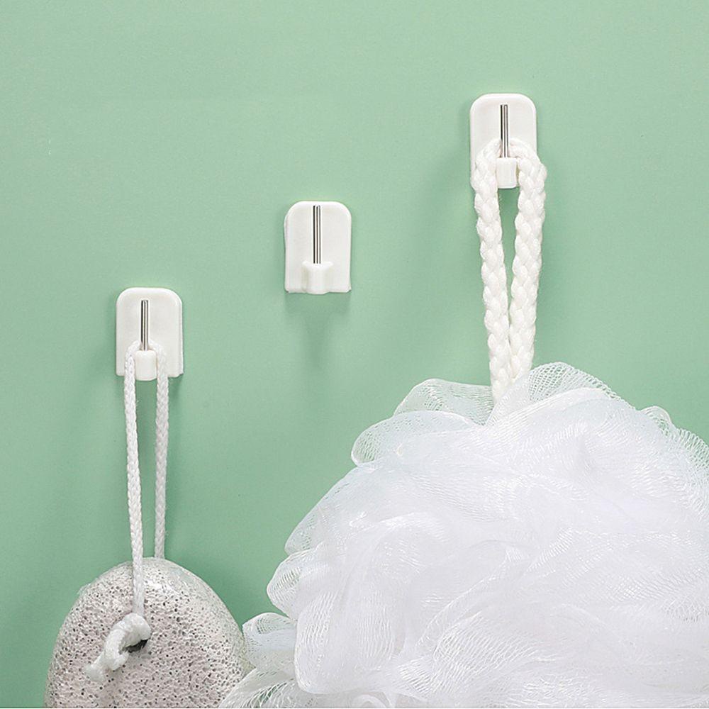 Set 10 Móc Dán Tường Thiết Kế Hai Mặt Chuyên Dụng Cho Trang Trí Nhà Bếp