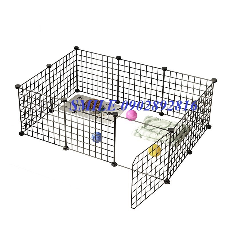 (KÈM SẴN CHỐT) COMBO QUÂY LƯỚI GHÉP, CHUỒNG ,LỒNG THÚ CƯNG CHÓ MÈO LẮP GHÉP NHIỀU KIỂU SIÊU CHẮC CHẮN
