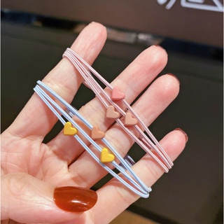 Dây Cột Tóc Hình Trái Tim Xinh Xắn