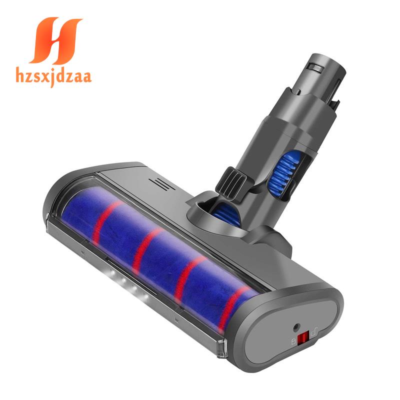 Đầu Con Lăn Mềm Có Đèn Pha LED Cho Máy Hút Bụi Dyson V6 / DC58 / DC59 / DC61 / DC62 / DC74 els