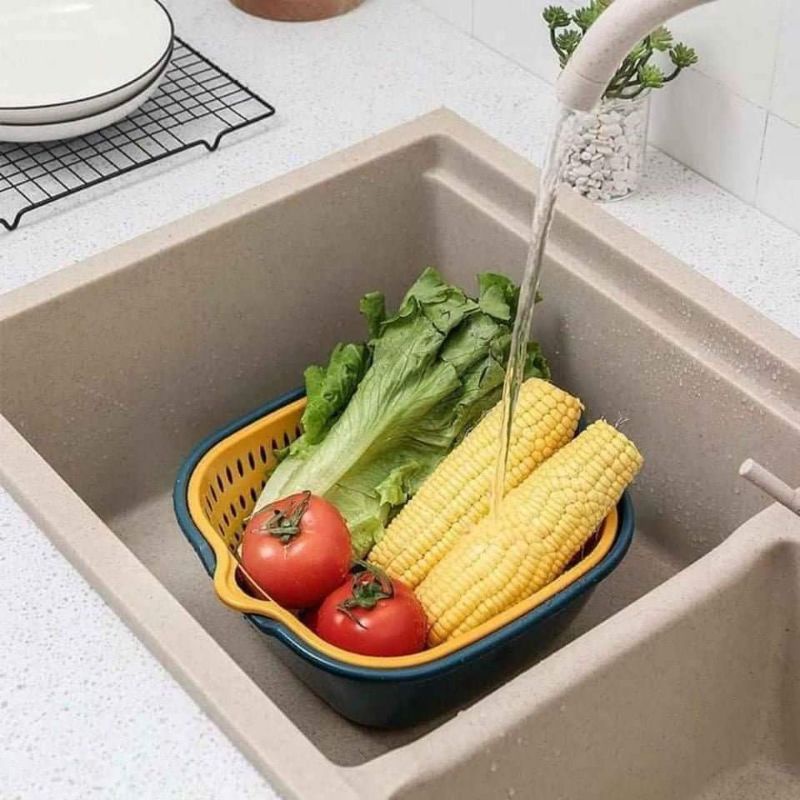 SÉT 6 MÓN RỔ KÈM CHẬU TIỆN DỤNG