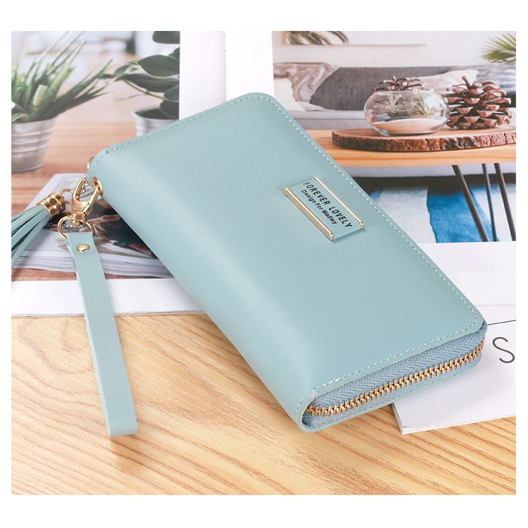 VÍ DÀI NỮ KHÓA KÉO FOREVER YOUNG VUÔNG TUA 341 DỄ THƯƠNG SIÊU HOT | BigBuy360 - bigbuy360.vn