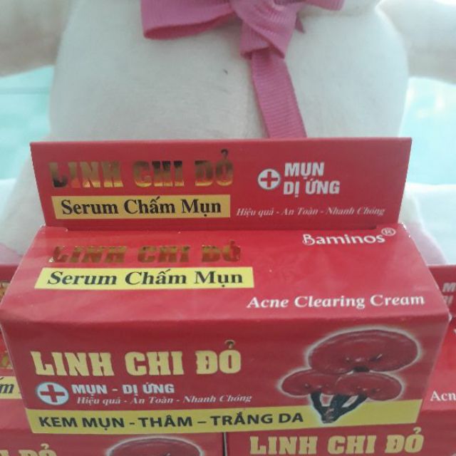 Sirum chấm mun linh chi  đỏ