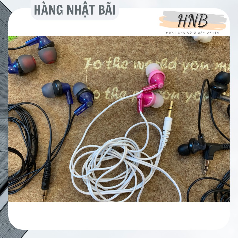 Tai nghe 3.5mm Panasonic 2hand chuẩn chính hãng